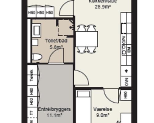3 værelses hus i Silkeborg