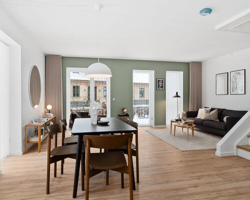 Livet i moderne nordisk stil – Nyt rækkehus i Sønder Tranders