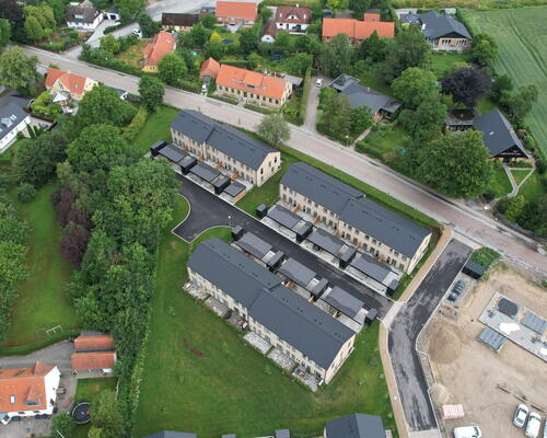 Livet i moderne nordisk stil – Nyt rækkehus i Sønder Tranders