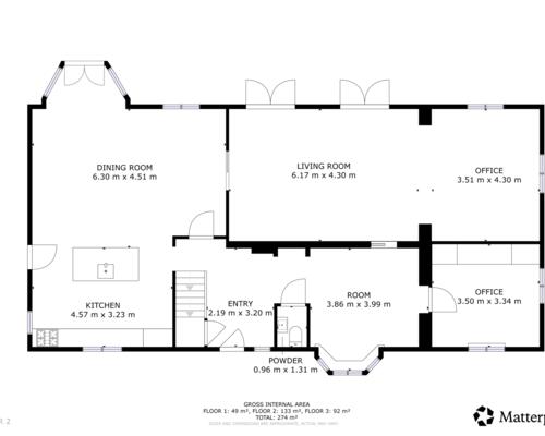 5 værelses hus i Hellerup
