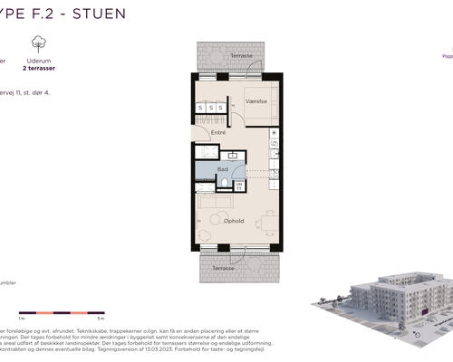 2-værelses lejlighed i Ballerup