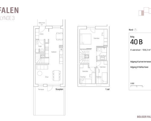 4 værelses hus i Odense C