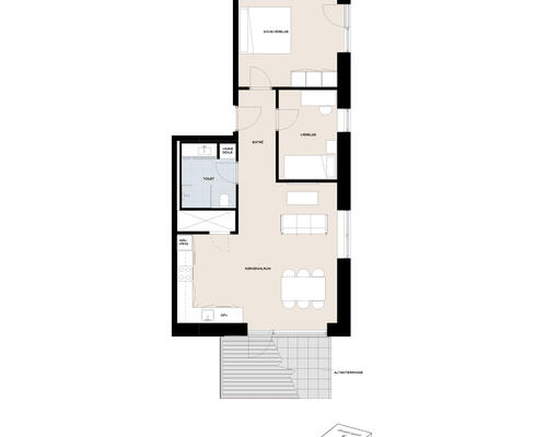 3 værelses lejlighed i Horsens