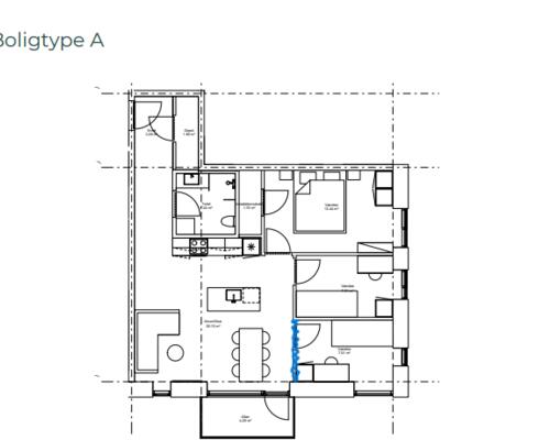 4-værelses i Viborg!