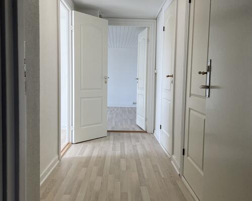 Hyggelig og rummelig stor lejlighed