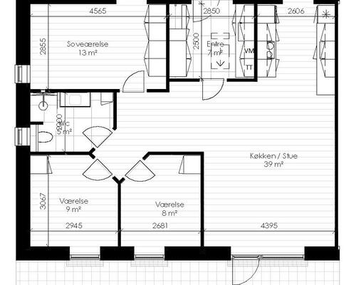 4 værelses hus i Hedensted