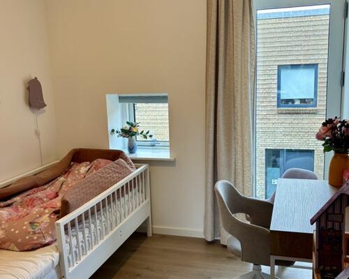 Nyere 4 værelses rækkehus udlejes i Højbjerg.