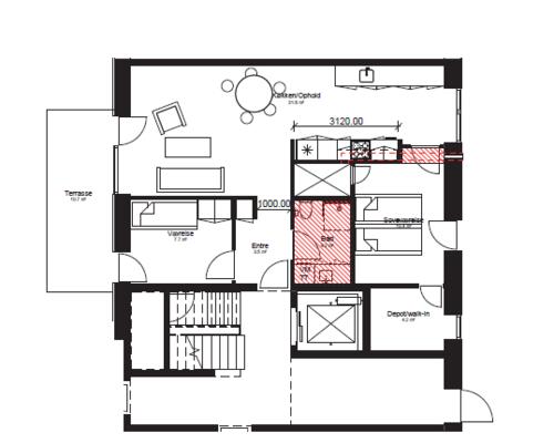3 værelses lejlighed i Randers NØ