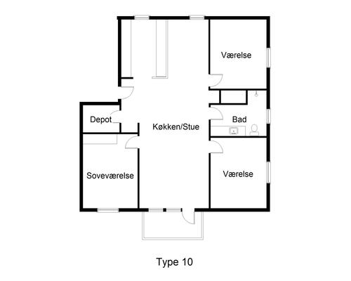 4 værelses lejlighed i Taastrup