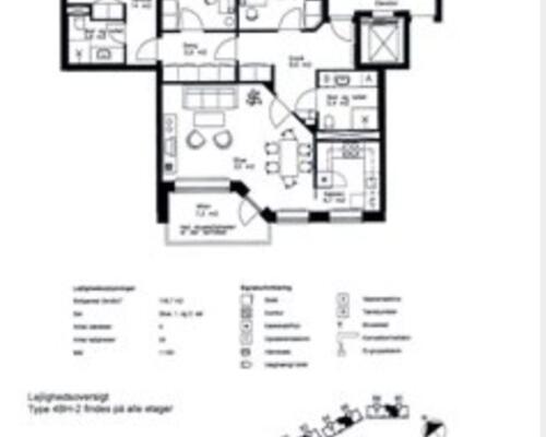 4 værelses lejlighed i Hillerød