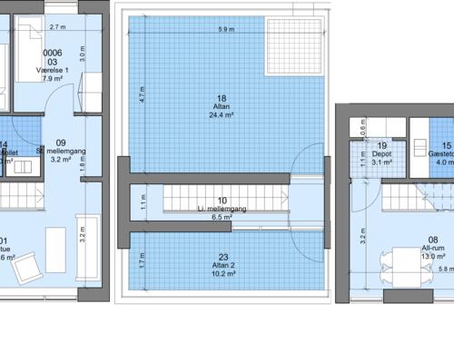 2 værelses hus i Svendborg