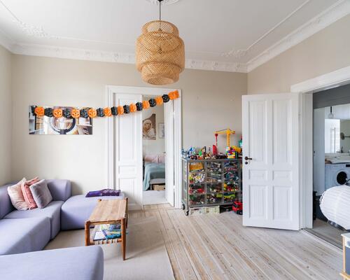 Flot herskabslejlighed på Nørrebrogade