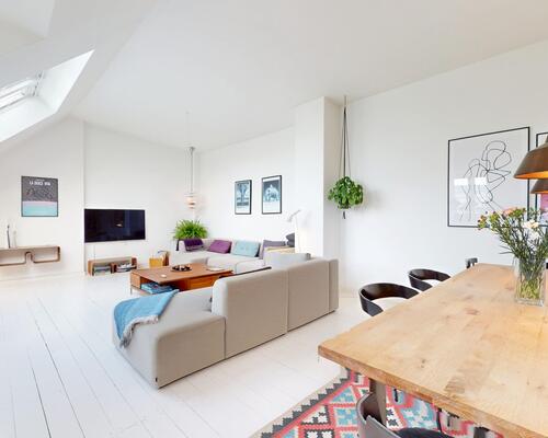 3 værelses lejlighed i København S