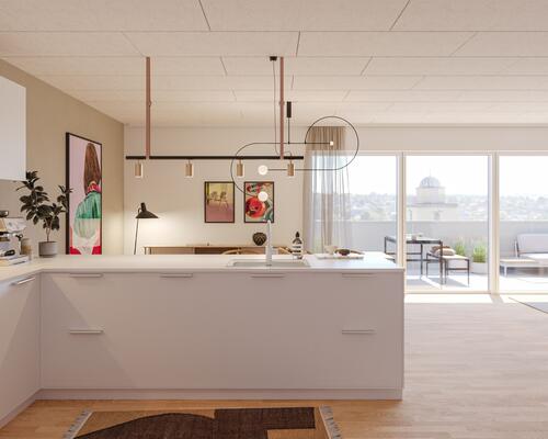 Lækker penthouse lejlighed midt i Hadsten - tæt på Århus