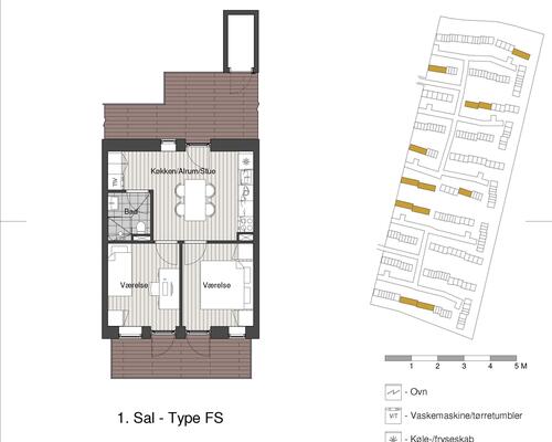Skøn 3-værelses med altan og tæt på Aarhus