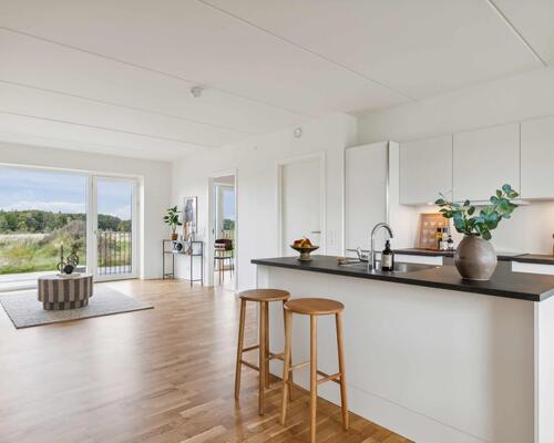 Lys og moderne 3-værelses lejlighed i attraktive Kildebjerg, Ry