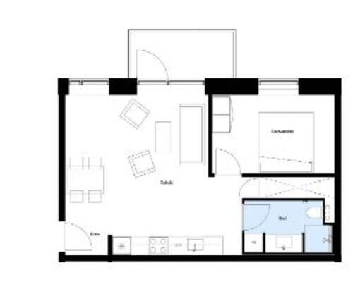 2 vær. med altan og mulighed for parkering - Lokesvej