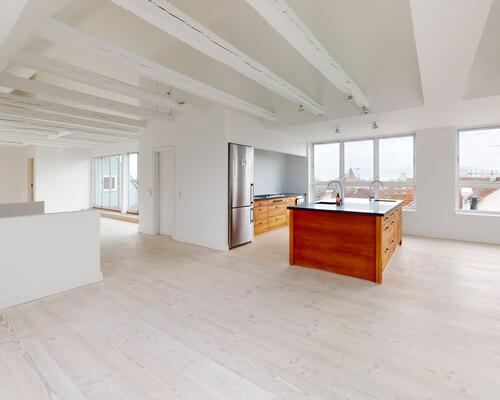 3 værelses lejlighed i Charlottenlund