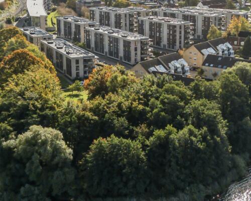 Skøn lejlighed ved Lyngby Sø.