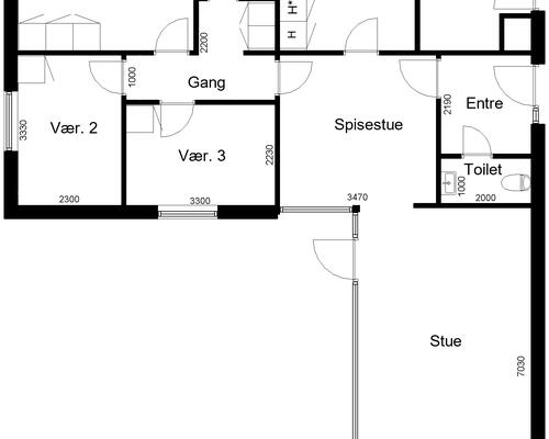 4 værelses lejlighed i Tønder