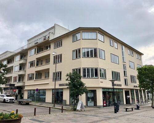 Nyrenoveret penthouselejlighed med tagterrasse i centrum af Fredericia