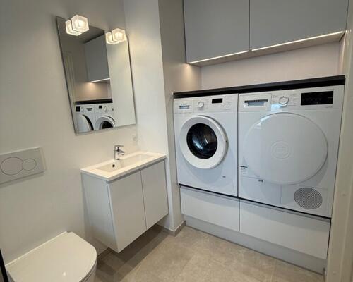 Nyrenoveret penthouselejlighed med tagterrasse i centrum af Fredericia