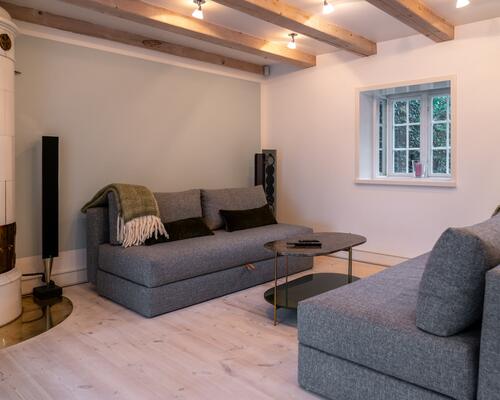 Liebhaver villa med privat strand | Ålsgårde