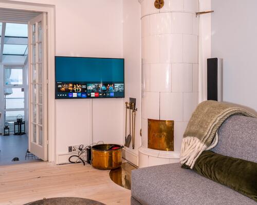 Liebhaver villa med privat strand | Ålsgårde