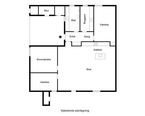3 værelses hus i Randers NV