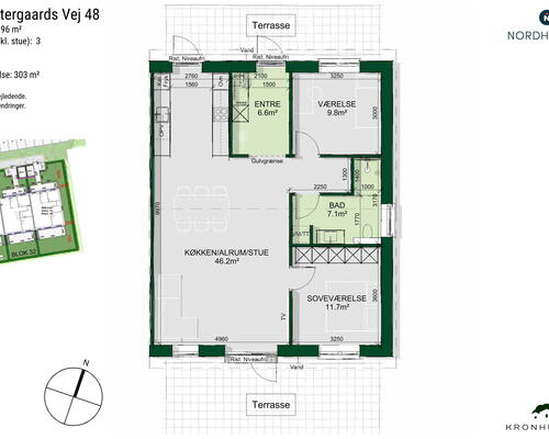 3 værelses hus i Kalundborg