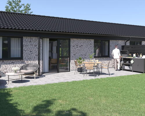 4 værelses hus i Lunderskov