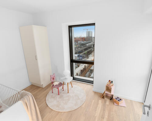 3 værelses lejlighed i København S