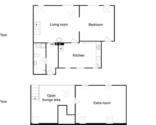 Hyggelig møbleret lejlighed ved kanalen på Christianshavn