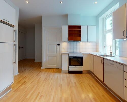 Centralt beliggende lejlighed i Aalborg med gode faciliteter