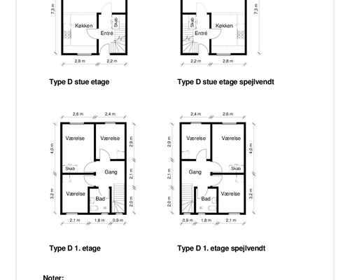4 værelses hus i Gistrup