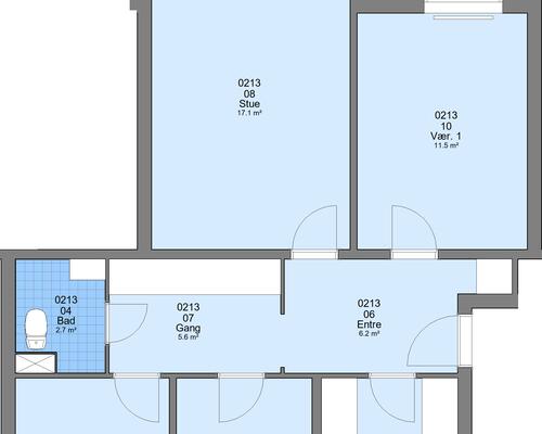 4 værelses lejlighed i Randers NØ