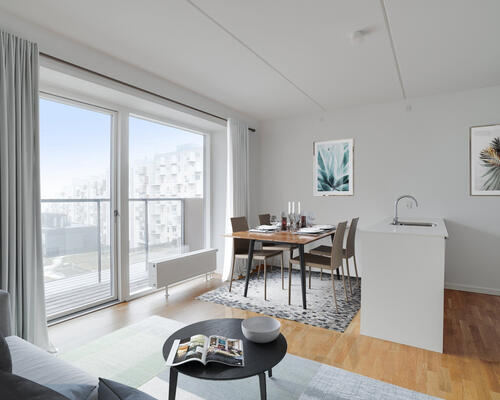 3 værelses lejlighed i København S