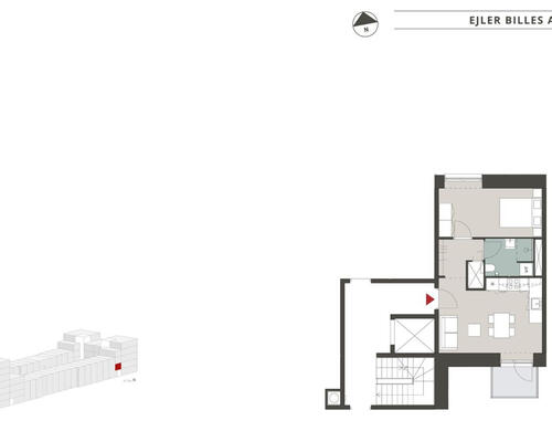 2 værelses lejlighed i København S