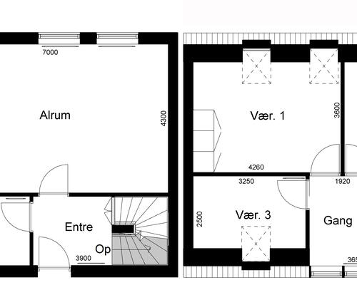 4 værelses hus i Grenaa