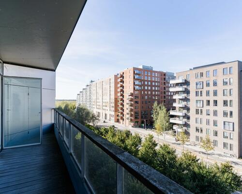 Lys og moderne lejlighed i ikoniske 8-tallet