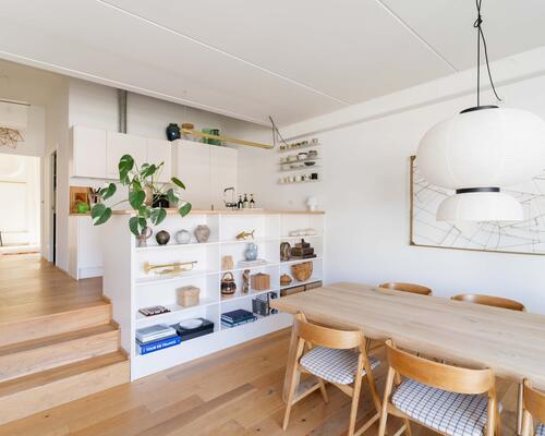 Lys og moderne lejlighed i ikoniske 8-tallet