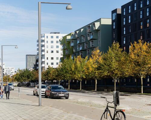 Lys og moderne lejlighed i ikoniske 8-tallet