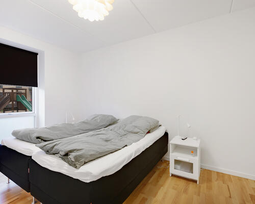 Moderne 4-værelses lejlighed på Eternitten med parkeringsplads