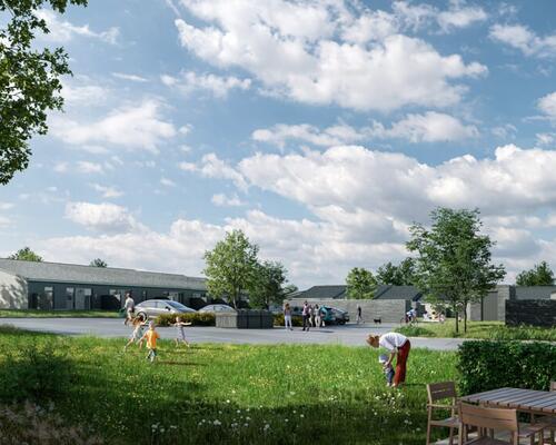 Skønt 3-værelses rækkehus med gulvvarme og ventilationsanlæg. Obs. Alle billeder, visualiseringer og plantegninger er vejledende.