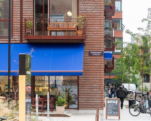 Eksklusiv 4-værelses lejlighed på 32. sal med unik udsigt over København