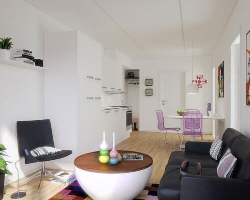 3 værelses lejlighed i Århus C