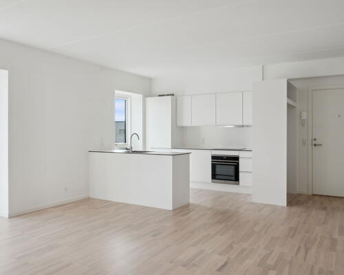 KUN 2 MÅNEDERS DEPOSITUM - Stor 3-værelses beliggende øverst med fri udsigt