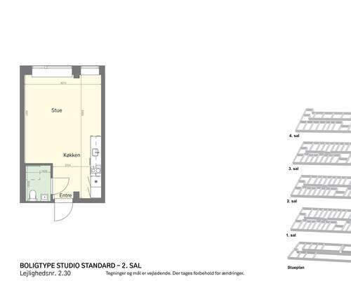UNIKKE & RÅ STUDIOS PÅ AMAGERBRO MED FITNESS, TAGTERRASSE OG MEGET MERE!