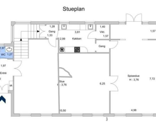 7 værelses hus i København Ø