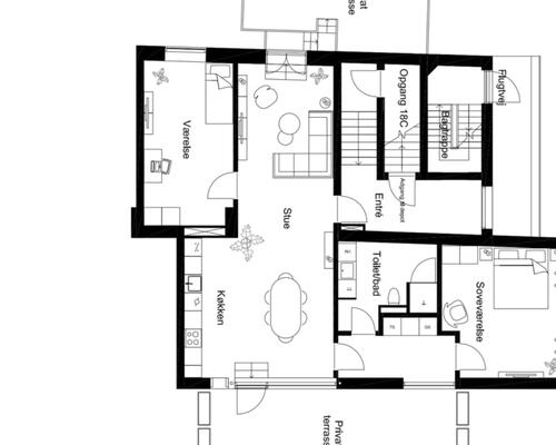 3 værelses lejlighed i Hillerød